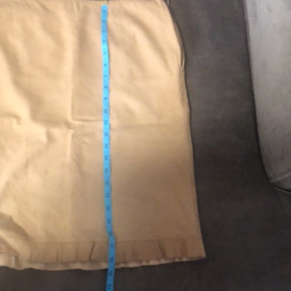 Leather suede skirt - Picture 7 of 8